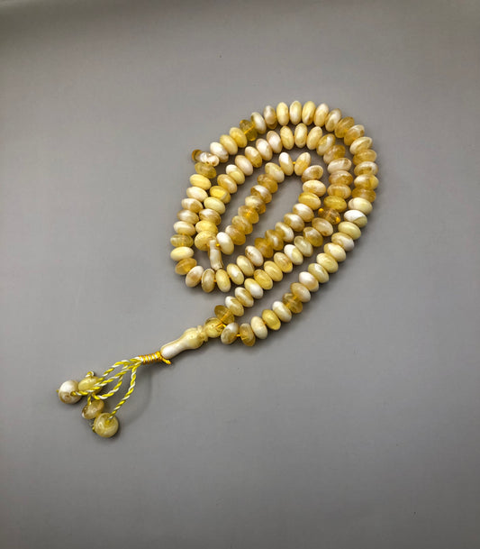 Yellow/White Tasbih